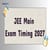 JEE Main Exam Timing 2027: Shift Timings for Paper 1 & 2